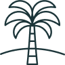 Palm tree icon.